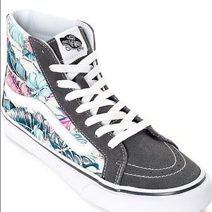 Vans high top shoes